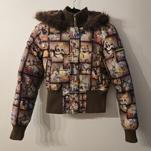 Lot29 Looney Tunes Y2K Puffer Jacket